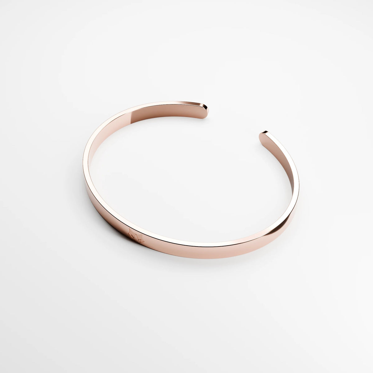 Rose Gold bracelet, alternate angle